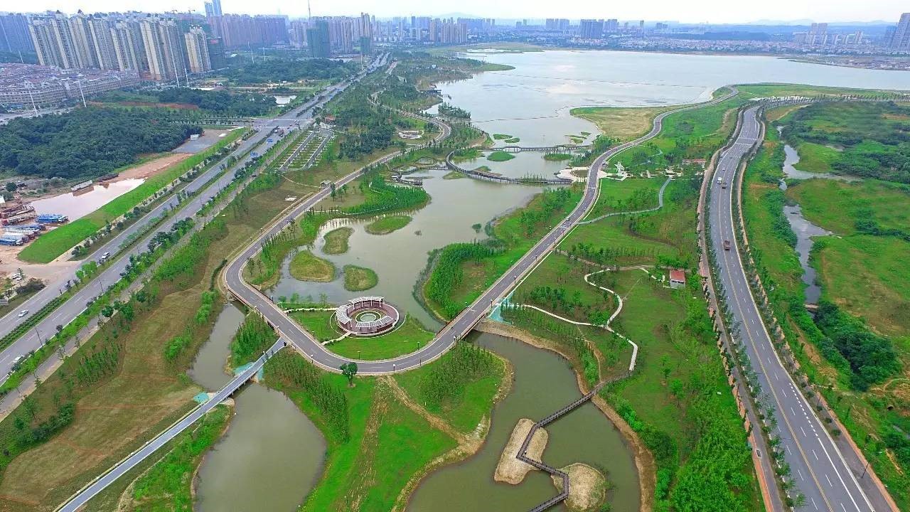 長沙松雅湖環湖基礎設施道路建設工程